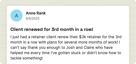 Anne R.'s win